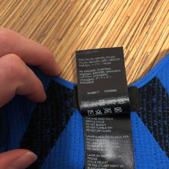 BEBE | STRIPED NYLON DRESS - Picture 5 of 5